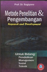 Image of Metode penelitian pendidikan & pengembangan (reseach and development)