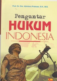 Image of Pengantar hukum Indonesia