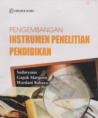 Image of Pengembangan instrumen penelitian pendidikan