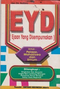 Image of EYD (Ejaan Yang Disempurnakan) untuk : pelajar, mahasiswa dan umum