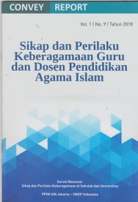 Image of Sikap dan perilaku keveragamaan guru dan dosen pendidikan agama islam