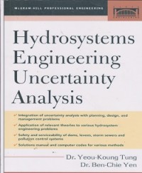 Image of Hydrosystem engineering uncertainty analysis