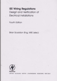 Image of Design and verification of electrical installations