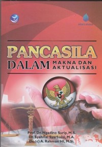 Image of Pancasila dalam makna aktualisasi