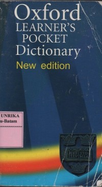 Image of Oxford : learner's pocket dictionary