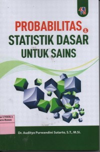 Image of Probabilitas & statistik dasar untuk sains