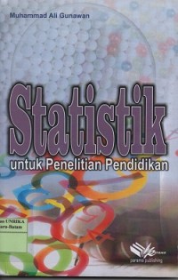 Image of Statistik untuk penelitian pendidikan