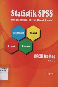 Image of Statistik SPSS mach method : menyenangkan, akurat, cepat, handal