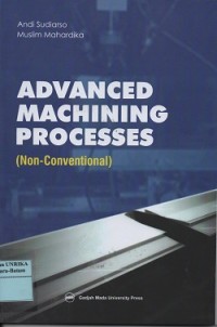Image of Advanced machining processes : (non-conventional)