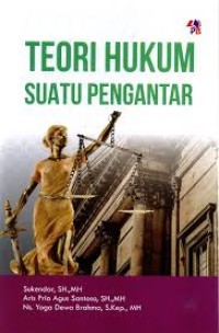 Image of Teori Hukum Suatu Pengantar