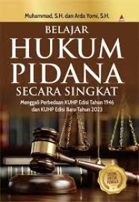 Image of Belajar Hukum Pidana Secara Singkat