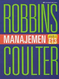 Image of Manajemen Jilid 2 E13