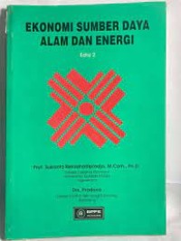 Image of Ekonomi Sumber Daya Alam Dan Energi