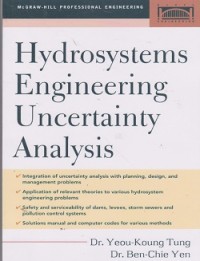 Image of Hydrosystems engineering uncertainty analysis